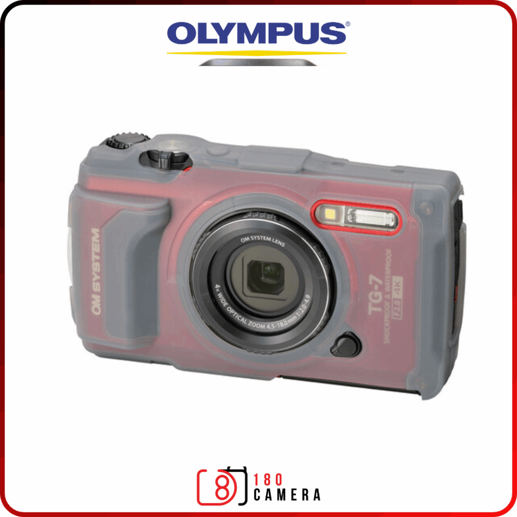 Olypus CSCH‑127 Custodia in Silicone per TG-6, TG-7