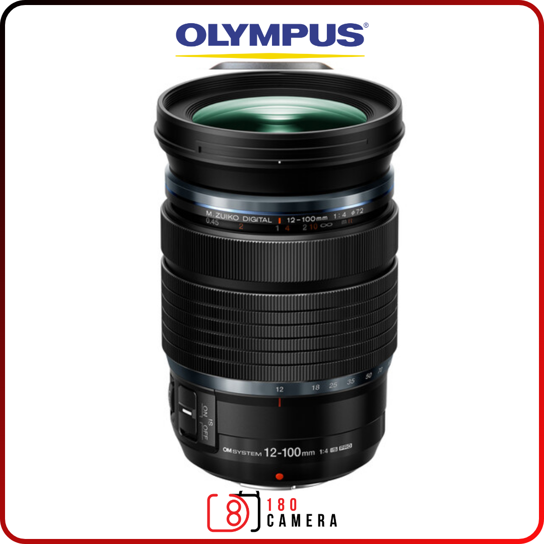 OM SYSTEM 12-100mm F4 IS M.Zuiko PRO Digital ED Lens - 180 Camera ...