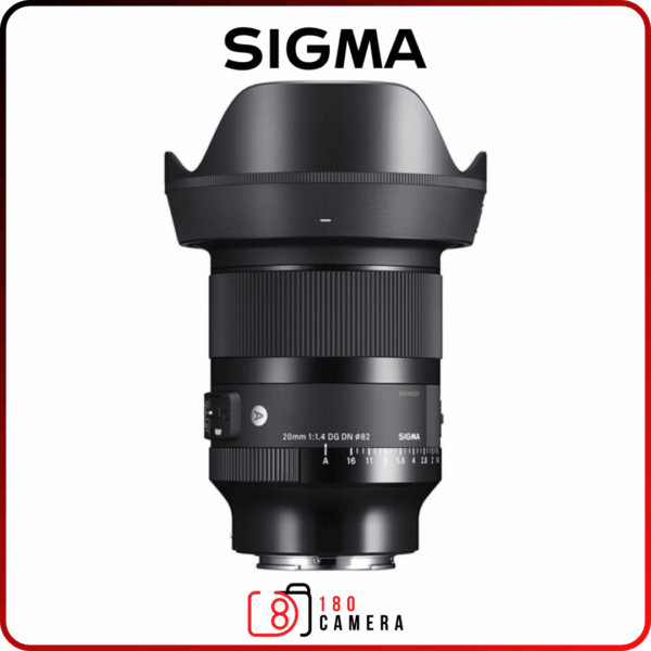 Sigma 20mm f_1.4 DG DN Art Lens for Sony E 1.0 Sigma 20mm F1.4 DG DN Art Lens (Sony E/Leica L)