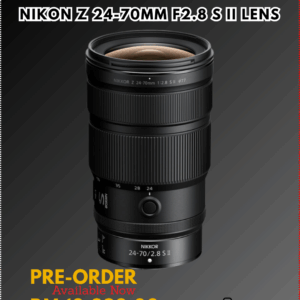 Nikon NIKKOR Z 24-70mm F2.8 S II Lens (Nikon Z) (Pre-Order)