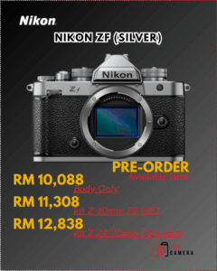 Nikon ZF Camera (Silver) (Pre-Order)