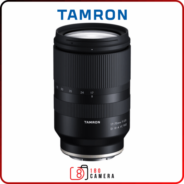 Tamron 17-70mm F2.8 Di III-A VC RXD Lens (Sony E/Fujifilm X)